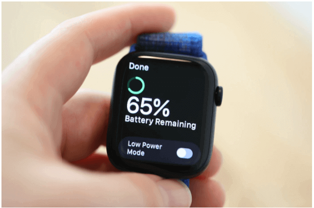 power mode on your Apple Watch